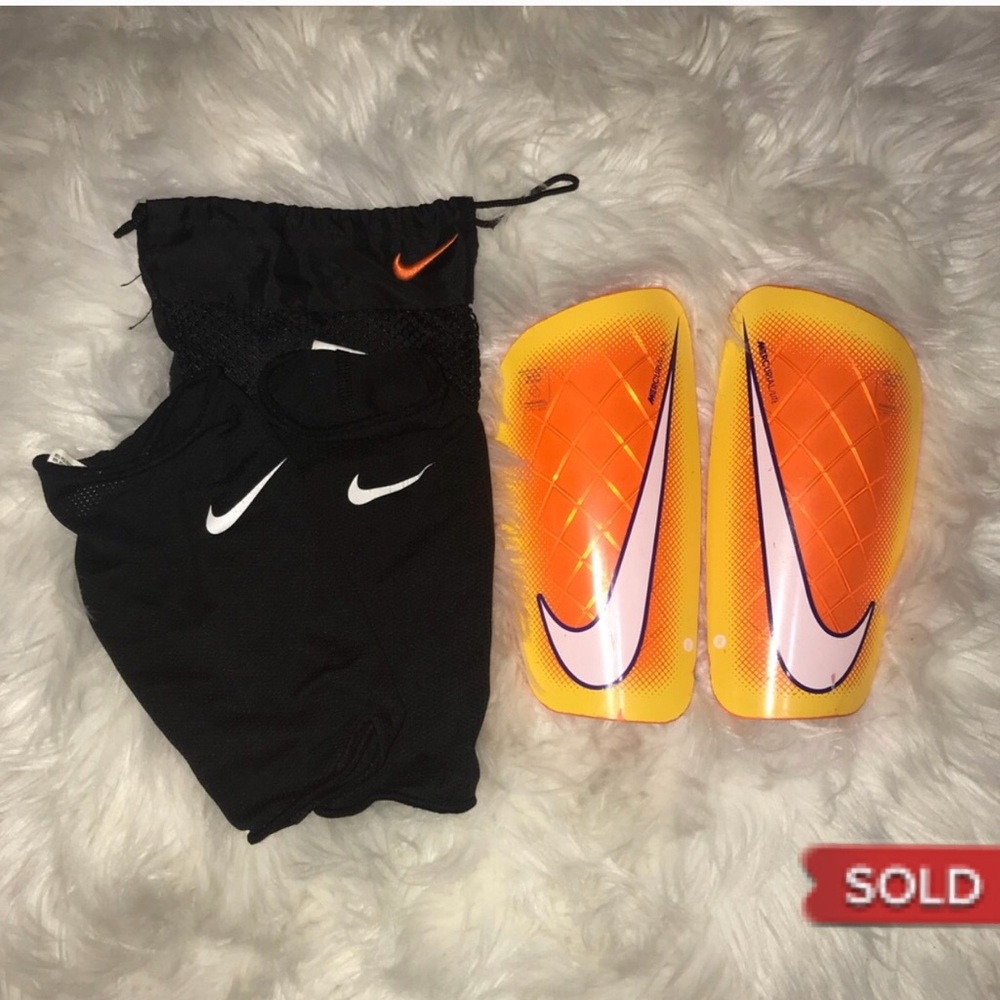 Soccer shin guards and sleeves